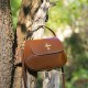 Top-grain cowhide, niche designs, high-quality crossbody crescent bags for women, 2025 new models, genuine leather underarm saddle bags