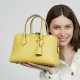 High-end light luxury TC top-grain leather Victoria bag, versatile crossbody commuter bag, genuine leather for women, Boston pillow bag
