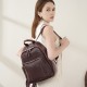Top-grain vegetable-tanned cowhide European and American fashion backpack, large capacity, soft leather, multi-purpose women's backpack Top-grain vegetable-tanned cowhide European and American fashion backpack, large capacity, soft leather, multi-purpose women's backpack