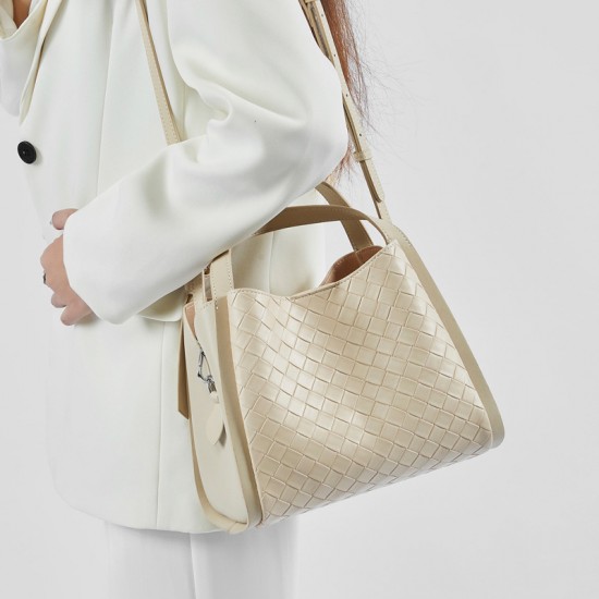 New niche summer women's bags, luxury cowhide casual and fashionable single-shoulder and crossbody bags, genuine leather embossed basket bags New niche summer women's bags, luxury cowhide casual and fashionable single-shoulder and crossbody bags, genuine leather embossed basket bags