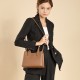 Vegetable-tanned leather vintage handbag pillow bag, 2025 new style, fashionable patchwork shoulder bag, versatile crossbody trendy bag