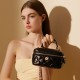 Summer stylish diamond-patterned chain shoulder bag, 2025 new style, fashionable, trendy, textured crossbody bag