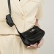 2025 new genuine leather Moove Kelly Tangyuan bag, two-in-one mini shoulder, crossbody, multifunctional saddle bag