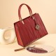 2022 new versatile spring and summer women's bags, fashionable large-capacity genuine leather handbags for middle-aged women