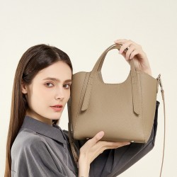 2025 new style genuine leather bags, commuter bags for women, mother's bags, luxurious and stylish handbags, shoulder bags, and crossbody bags