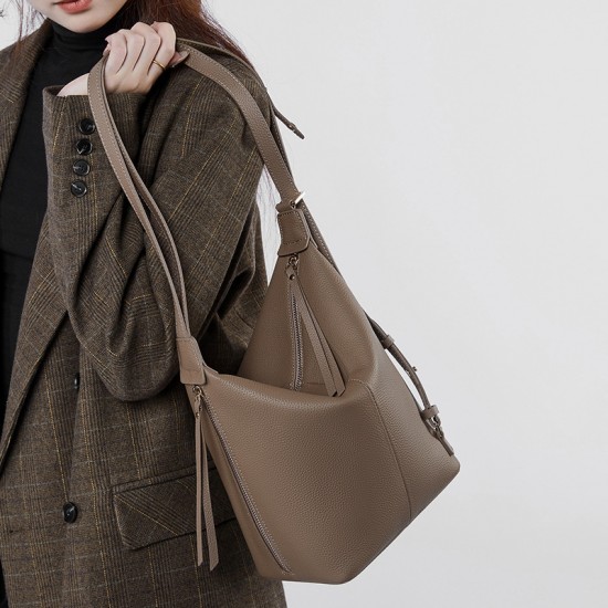 Spring/Summer New Moon Baguette Bags, Genuine Leather Handbags, Luxury Single-Shoulder and Crossbody Bags for Women Spring/Summer New Moon Baguette Bags, Genuine Leather Handbags, Luxury Single-Shoulder and Crossbody Bags for Women