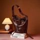 Retro Classic Genuine Leather Women's Bag, 2025 New Bucket Bag, Stylish Niche Hand-Scraped Cowhide Single-Shoulder Crossbody Tote Retro Classic Genuine Leather Women's Bag, 2025 New Bucket Bag, Stylish Niche Hand-Scraped Cowhide Single-Shoulder Crossbody Tote