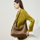 Top-grain cowhide women's single shoulder bag, simple and fashionable, classic shell bag with 2 shoulder straps, large capacity, soft leather Top-grain cowhide women's single shoulder bag, simple and fashionable, classic shell bag with 2 shoulder straps, large capacity, soft leather