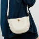 Genuine Leather Niche Designer High-Quality Luxury underarm moon bag, 2025 new French-style versatile shoulder bag for women
