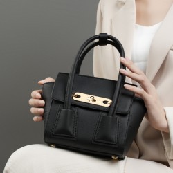 Special 2025 New Trendy Summer Genuine Leather Wing Handbag Single Shoulder Crossbody Women's Bag Korean Style Niche Luxury Casual Style