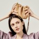 2025 Korean-style new genuine leather cloud bag, cowhide chain bag, lucky bag, small bucket bag, versatile cowhide bag