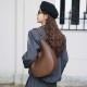 2025 new niche design, special-shaped crescent bag, half-circle bag. Women's shoulder bag, genuine leather crossbody tote bag 2025 new niche design, special-shaped crescent bag, half-circle bag. Women's shoulder bag, genuine leather crossbody tote bag