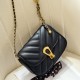 2025 new style women's bags, chain crossbody bags Summer luxury genuine leather underarm mini bag