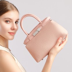 New 2025 women's cowhide diamond-patterned bag, genuine leather shoulder bag, chain bag