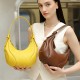 Baseball Underarm Bag, Women's Maillard Bag, 2025 New Niche Retro Crescent Shoulder Crossbody Bag, Genuine Leather Women's Bag Baseball Underarm Bag, Women's Maillard Bag, 2025 New Niche Retro Crescent Shoulder Crossbody Bag, Genuine Leather Women's Bag