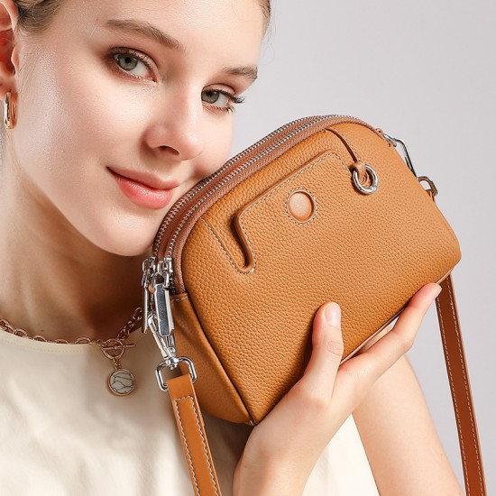 2025 new stylish mini coin purse for women, top-grain cowhide shoulder and crossbody bag for mothers. 2025 new stylish mini coin purse for women, top-grain cowhide shoulder and crossbody bag for mothers.