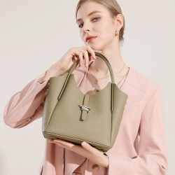 Yan women's bucket bag, 2025 new style trendy spring and summer, fashionable and versatile large-capacity commuter handbag, shoulder crossbody bag for women