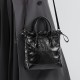 Song niche top-grain cowhide vintage drawstring handbag, single-shoulder/crossbody bucket bag, pleated genuine leather women's bag. Song niche top-grain cowhide vintage drawstring handbag, single-shoulder/crossbody bucket bag, pleated genuine leather women's bag.