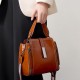 Classic silver genuine leather Chanel-style diamond chain bucket bag, 2025 new luxury niche shoulder and crossbody bag
