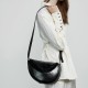 2025 new genuine leather women's bag, lazy-style crescent bag, large-capacity shoulder crossbody bag 2025 new genuine leather women's bag, lazy-style crescent bag, large-capacity shoulder crossbody bag
