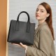 2025 new genuine leather large-capacity handbag Simple cowhide tote bag, crossbody shoulder bag, casual women's backpack