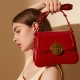 Retro solid color women's bowling handbag, spring/summer new cross-border versatile commuter underarm shoulder bag Retro solid color women's bowling handbag, spring/summer new cross-border versatile commuter underarm shoulder bag