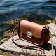 Spring and summer genuine leather women's bags, niche, high-end, fashionable small square bags, cross-border TOGO top-grain cowhide shoulder and crossbody bags