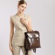 Genuine leather neutral casual handbag, stylish and simple, large-capacity business travel laptop backpack, cowhide women's bag
