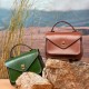 2025 New Genuine Leather Vegetable-Tanned Cowhide Bag, High-End, Simple, and Stylish High-quality women's handbags, shoulder bags, messenger bags