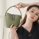 Women's top-grain sheepskin woven bucket bag, 2025 new style handbag and crossbody bag, premium commuter shoulder bag Women's top-grain sheepskin woven bucket bag, 2025 new style handbag and crossbody bag, premium commuter shoulder bag