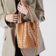 Luxury women's bag, 2025 new style genuine leather handbag, versatile woven bucket shoulder crossbody bag Luxury women's bag, 2025 new style genuine leather handbag, versatile woven bucket shoulder crossbody bag
