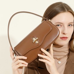 2025 New Women's Commuter Genuine Leather Bags, Large-Capacity Mother's Crossbody Bags, Luxury Handbags