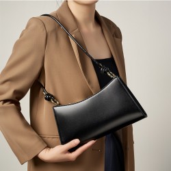2025 French-style underarm bag, baguette bag, shoulder bag for women, 2022 new light luxury premium leather women's bag