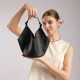 Original TC top-grain cowhide large-capacity vegetable basket genuine leather tote bag, a new summer trendy mother-and-child commuter bag Original TC top-grain cowhide large-capacity vegetable basket genuine leather tote bag, a new summer trendy mother-and-child commuter bag