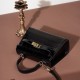 2025 Spring/Summer new women's bags, lightweight crossbody handbags, crocodile-patterned Kelly bags, small cowhide bags 2025 Spring/Summer new women's bags, lightweight crossbody handbags, crocodile-patterned Kelly bags, small cowhide bags