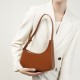 Niche Genuine Leather Design Kendall Jenner's Half Moon Bag, 2025 New Minimalist Single Shoulder Underarm Handbag Niche Genuine Leather Design Kendall Jenner's Half Moon Bag, 2025 New Minimalist Single Shoulder Underarm Handbag