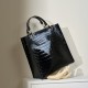 2025 New Style Genuine Leather Large-Capacity Tote Bags, Fashionable Textured Single-Shoulder Underarm Bags, Trendy Commuter Woven Bags