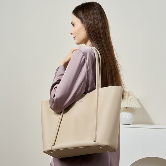 2025 new genuine leather tote bag, large summer handbag, cowhide commuting shoulder bag, large capacity 2025 new genuine leather tote bag, large summer handbag, cowhide commuting shoulder bag, large capacity