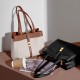 2025 new cowhide commuter work bag, large-capacity, versatile underarm bag, fashionable women's bag