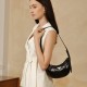 Special offer for summer top layer 2025 New Spring/Summer Cowhide Crescent Bag for Women, Luxury Half-Moon Commuter Shoulder Bag