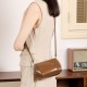 Vegetable-tanned cowhide stylish retro geometric patchwork, high-end, 2025 new genuine leather versatile fashion shoulder/crossbody bag for women Vegetable-tanned cowhide stylish retro geometric patchwork, high-end, 2025 new genuine leather versatile fashion shoulder/crossbody bag for women