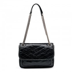 A new, stylish, versatile 2025 genuine leather women's bag, a stylish, autumn/winter genuine leather underarm shoulder bag.