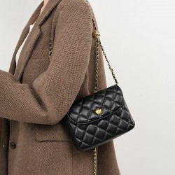 2025 autumn New women's handbag, handmade top-grain cowhide woven handbag, genuine leather shoulder bag, crossbody commuter bag