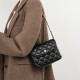 2025 autumn New women's handbag, handmade top-grain cowhide woven handbag, genuine leather shoulder bag, crossbody commuter bag