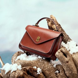 2025 New Genuine Leather Vegetable-Tanned Cowhide Bag, High-End, Simple, and Stylish High-quality women's handbags, shoulder bags, messenger bags