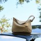 2025 new single-shoulder underarm bags, geometric bags, genuine leather pillow bags, top-grain cowhide crossbody commuter bags 2025 new single-shoulder underarm bags, geometric bags, genuine leather pillow bags, top-grain cowhide crossbody commuter bags