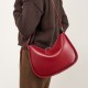 Niche design crescent-shaped genuine leather underarm bag, 2025 new simple and high-end single-shoulder crossbody, versatile women's bag Niche design crescent-shaped genuine leather underarm bag, 2025 new simple and high-end single-shoulder crossbody, versatile women's bag