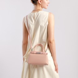 New 2025 women's cowhide diamond-patterned bag, genuine leather shoulder bag, chain bag