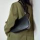 High-end genuine leather women's underarm bag, 2025 spring/summer new niche design women's bag, fashionable white shoulder bag
