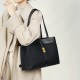 2025 new cowhide commuter work bag, large-capacity, versatile underarm bag, fashionable women's bag